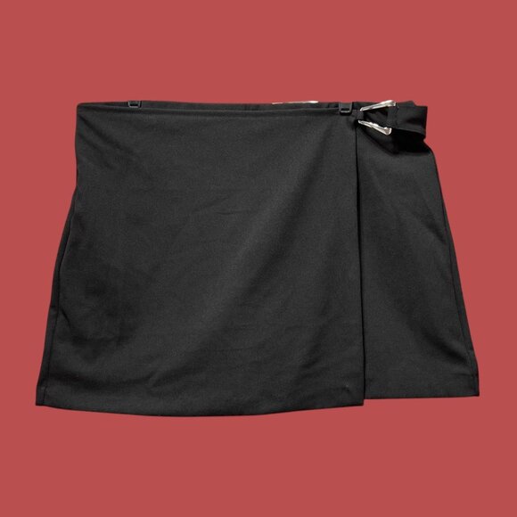 Bold Elements - Women's Mid-Rise Skort - Black - Extra Large - Picture 4 of 16